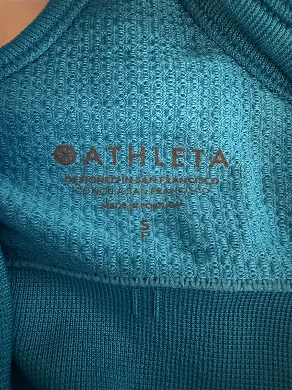 Athleta Ribbed Racerback Tank in Bright Blue - Picture 2 of 6